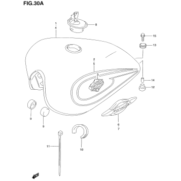 FUEL TANK (MODEL Y)