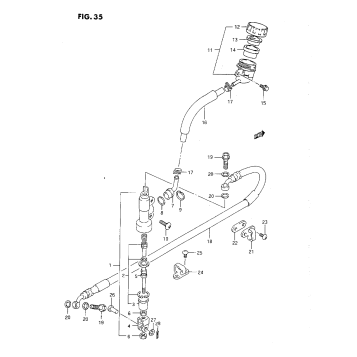 REAR MASTER CYLINDER