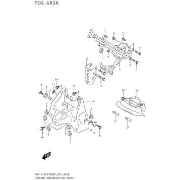 COWLING INSTALLATION PARTS