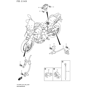 BODY ELECTRICAL (DL1050RJ)