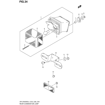 REAR COMBINATION LAMP