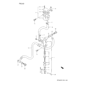 REAR MASTER CYLINDER