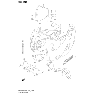 COWLING BODY (MODEL Y)