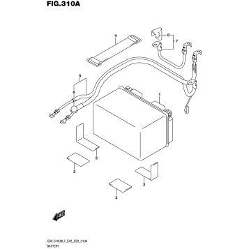 BATTERY (GSX-S1000L7 E33)