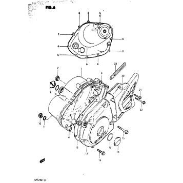 CRANKCASE COVER (MODEL Z)