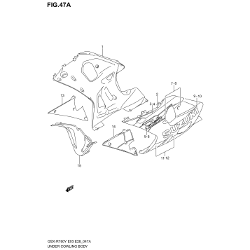 UNDER COWLING (MODEL K1)