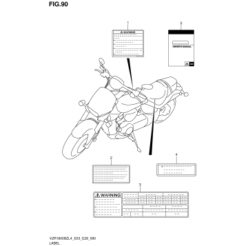 LABEL (VZR1800BZL4 E03)