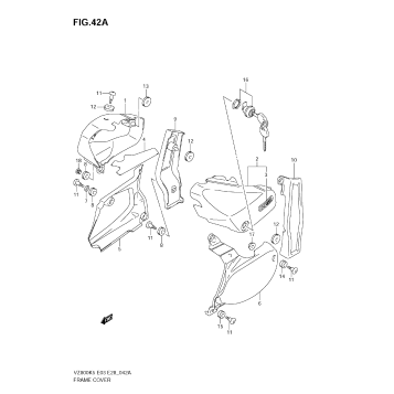 FRAME COVER (VZ800ZK7/ZK8)