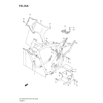 FRAME (MODEL K5/K6/K7/K8)
