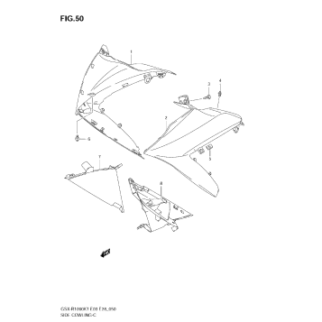 SIDE COWLING (MODEL K7)