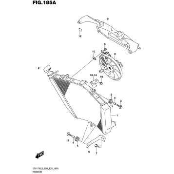 RADIATOR (GSX-R750L5 E03)