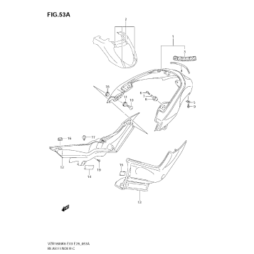 REAR FENDER (VZR1800ZK7/ZK8)