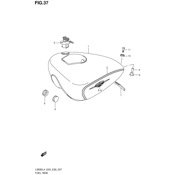 FUEL TANK (LS650L4 E03)