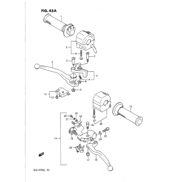 HANDLE SWITCH (MODEL K/L)