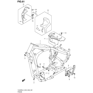 FRAME (VL800BL4 E33)