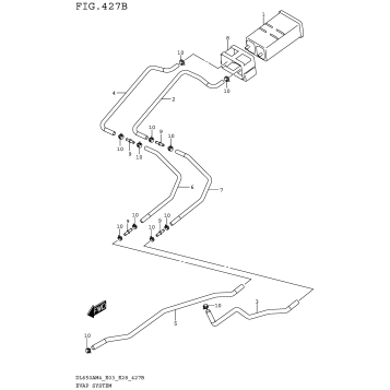 EVAP SYSTEM (DL650XAM4 E33)