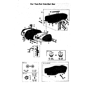 FUEL TANK-FUEL COCK-DUAL SEAT