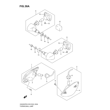 TURNSIGNAL LAMP (MODEL K6)