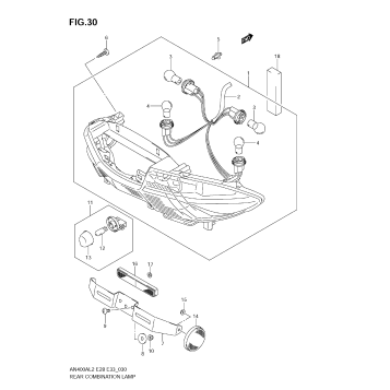 REAR COMBINATION LAMP