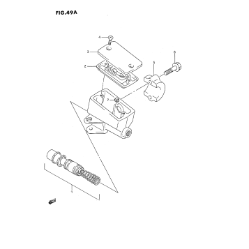FRONT MASTER CYLINDER (MODEL K/L/M/N)