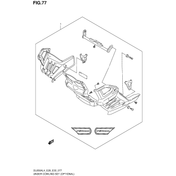 UNDER COWLING SET (OPTIONAL)