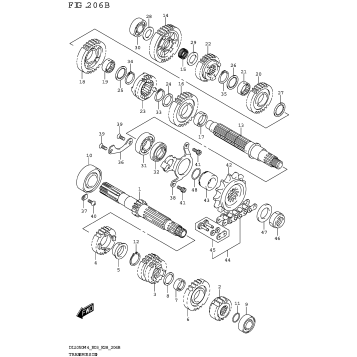 TRANSMISSION (DL1050RJ)