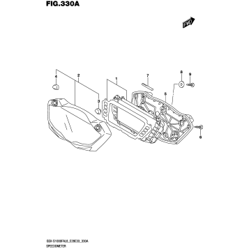 SPEEDOMETER (GSX-S1000FAL8 E28)