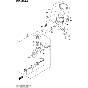 FRONT MASTER CYLINDER