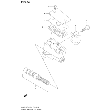 FRONT MASTER CYLINDER