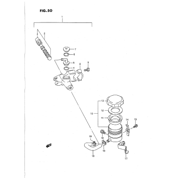FRONT MASTER CYLINDER