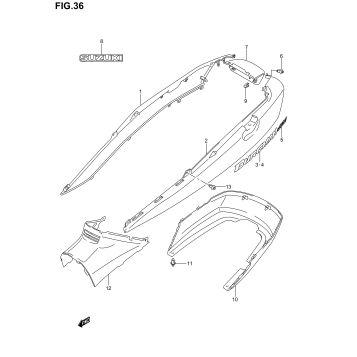 FRAME COVER (MODEL K3)