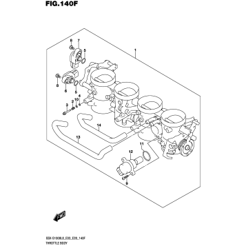 THROTTLE BODY (GSX-S1000ZL8 E33)