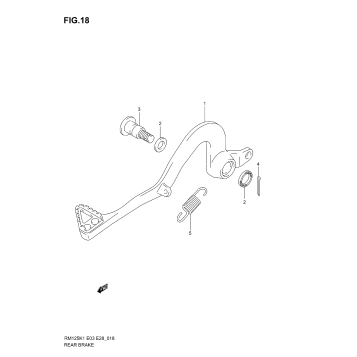 REAR BRAKE (MODEL K1/K2)