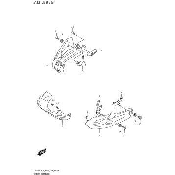 UNDER COWLING (DL1050RR)