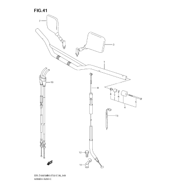 HANDLEBAR (MODEL K5/K6)