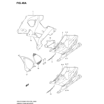 UNDER COWLING (GSX-R1000K4)