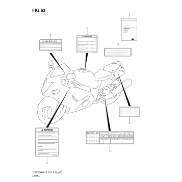 LABEL (GSX1300R L2 E03)