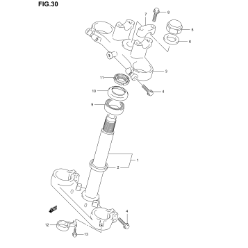 FRONT FORK BRACKET