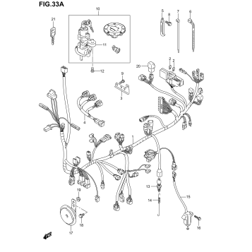 WIRING HARNESS (SV1000K3)