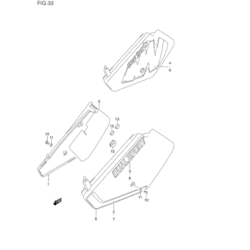 FRAME COVER (MODEL L/M)
