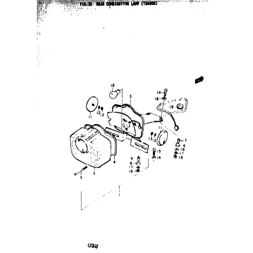 REAR COMBINATION LAMP (TS400K)
