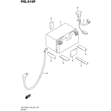 BATTERY (GSX-R1000AL7 E33)