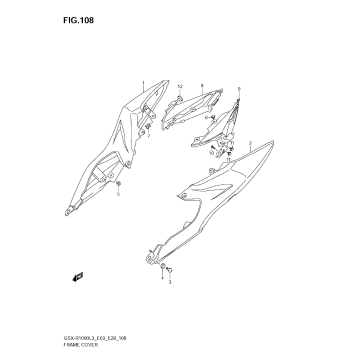 FRAME COVER (GSX-R1000L3 E03)