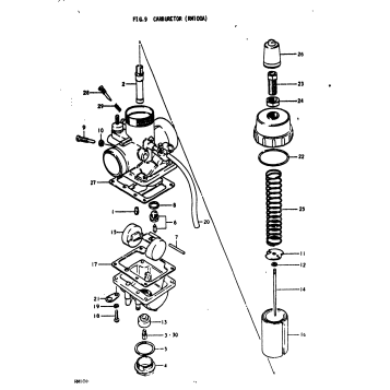 CARBURETOR (RM100A)
