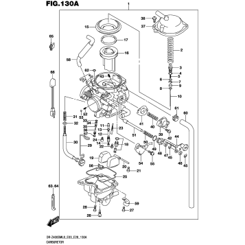 CARBURETOR (DR-Z400SML8 E03)