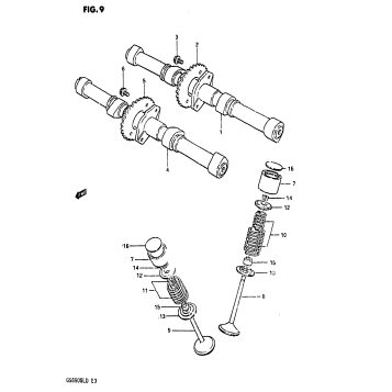 CAM SHAFT-VALVE