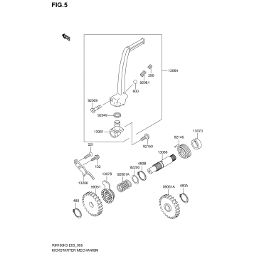 KICKSTARTER MECHANISM