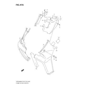 FRAME HEAD COVER (VZR1800ZK7/ZK8)