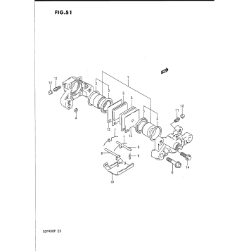 REAR CALIPER (MODEL M/N)
