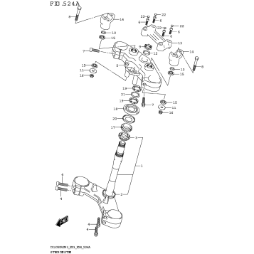 STEERING STEM (DL1050RR)